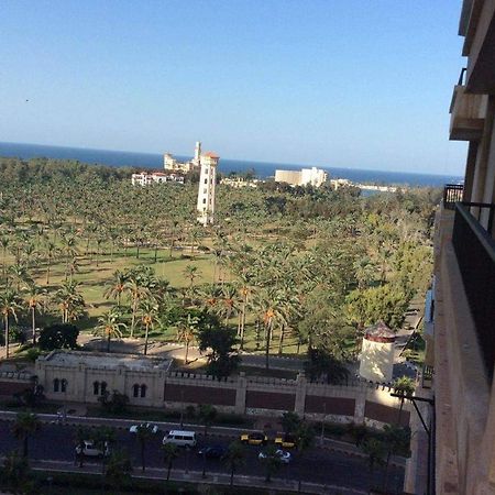 Sea & Garden View At Al-Muntazh Towers - إطلاله علي البحر و حدائق قصر المنتزه Alexandria Exterior photo